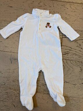 Polo Ralph Lauren Baby 6 Month Coverall Long Onesie